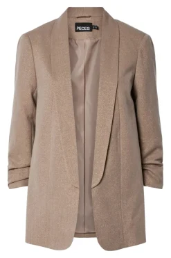 Pieces Blazere<Pcbosella 3/4 Glitter Blazer