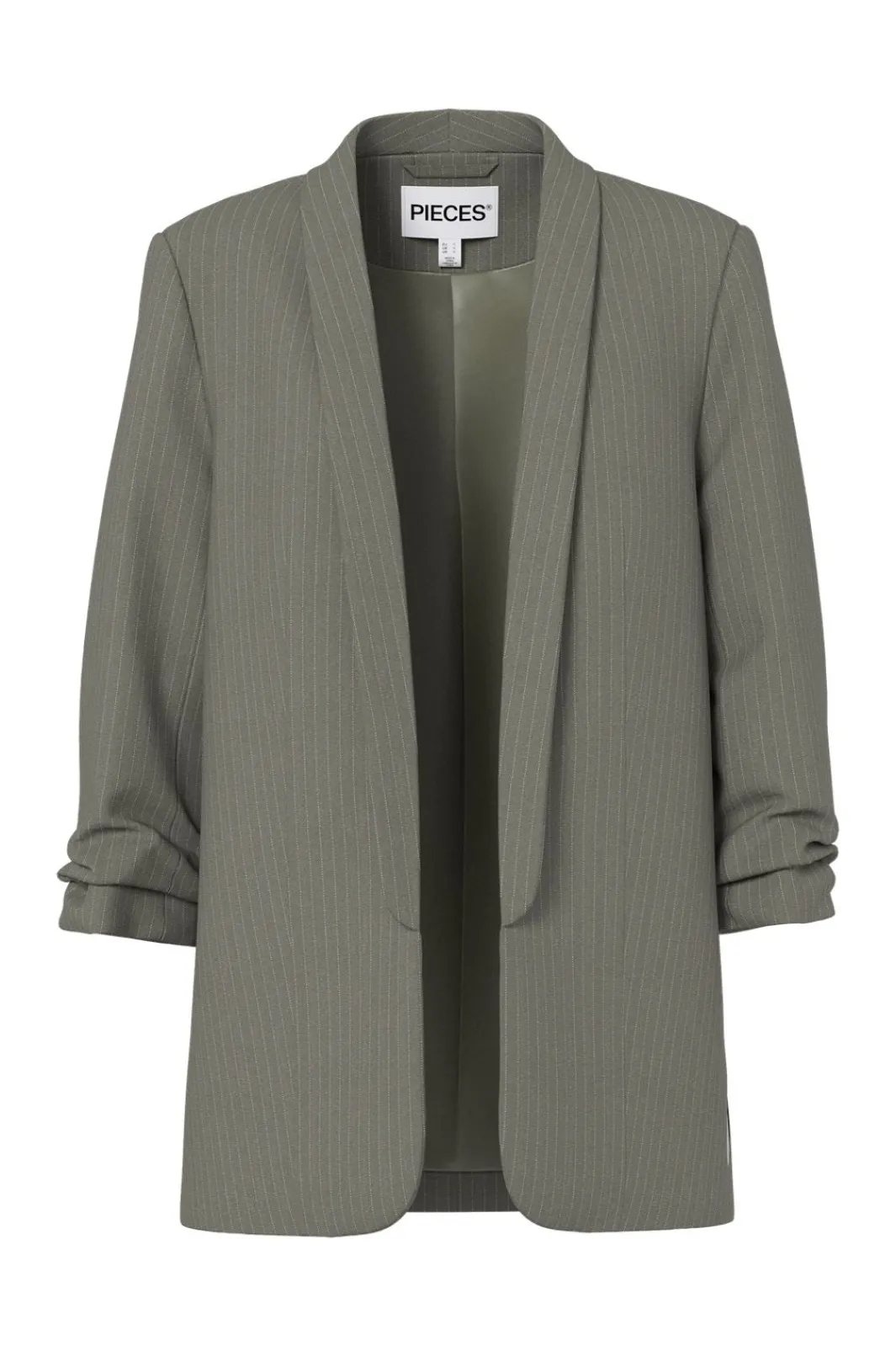 Pieces Blazere<Pcbosella 3/4 Pinstripe Blazer