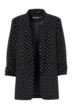 Pcbosella 3/4 Printed Blazer Blazere