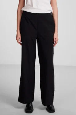 Sale Pcbossy Wide Plain Pant Bukser, Jeans & Leggings