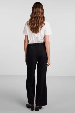 Sale Pcbossy Wide Plain Pant Bukser, Jeans & Leggings