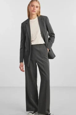 Pieces Bukser, Jeans & Leggings<Pcbossy Wide Striped Pants