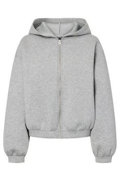 Pieces Sweatsæt & Comfy Wear|Bluser & Skjorter<Pcbucuba Ls Zipper Scuba Hoodie Act