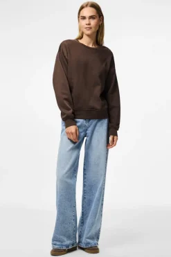 Pieces Sweatsæt & Comfy Wear|Bluser & Skjorter<Pcchilli Ls Loose Sweat
