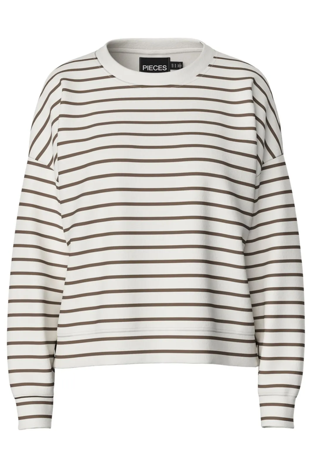 Best Pcchilli Ls Sweat Stripes Bluser & Skjorter|Sæt 🛍️
