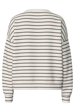 Best Pcchilli Ls Sweat Stripes Bluser & Skjorter|Sæt 🛍️