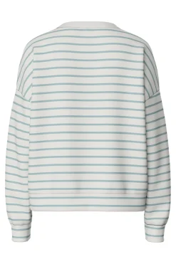 Pieces Bluser & Skjorter|Sweatsæt & Comfy Wear<Pcchilli Ls Sweat Stripes 17146886