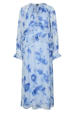 Pieces Kjoler<Pcclara Ls Long V-Neck Dress