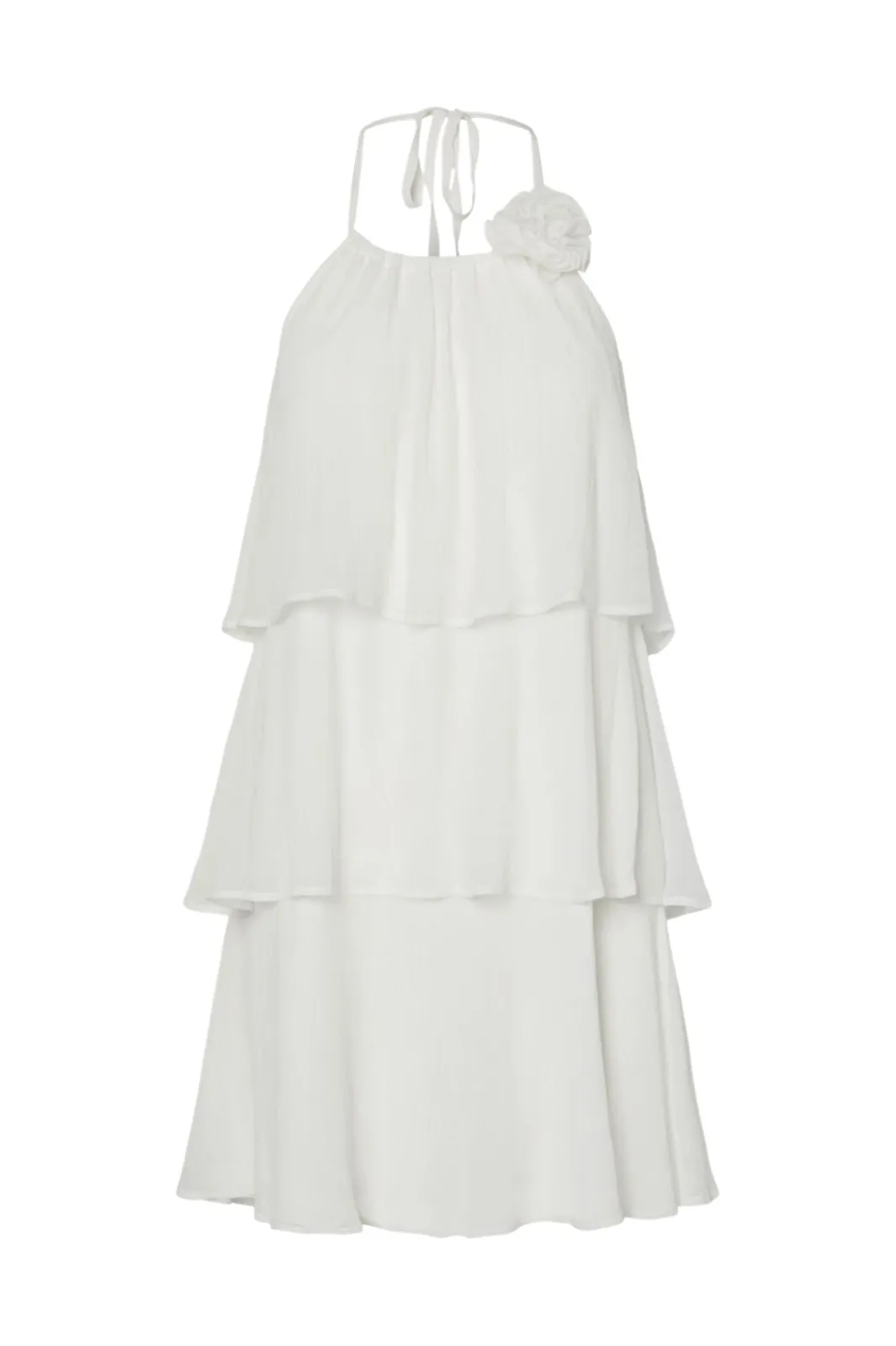 Pieces Kjoler<Pcclara Sl Short Layred Dress Kca