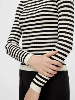 Pieces Bluser & Skjorter|Strik<Pccrista Ls O-Neck Knit