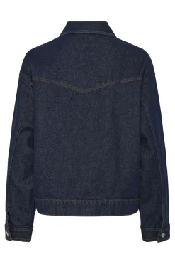 Hot Pcelma Denim Jacket Overtøj & Jakker