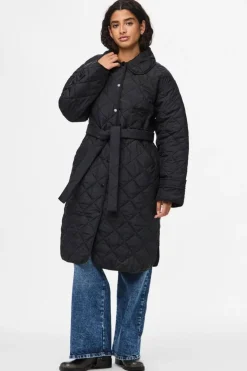 Pieces Overtøj & Jakker<Pcemily Long Quilted Jacket