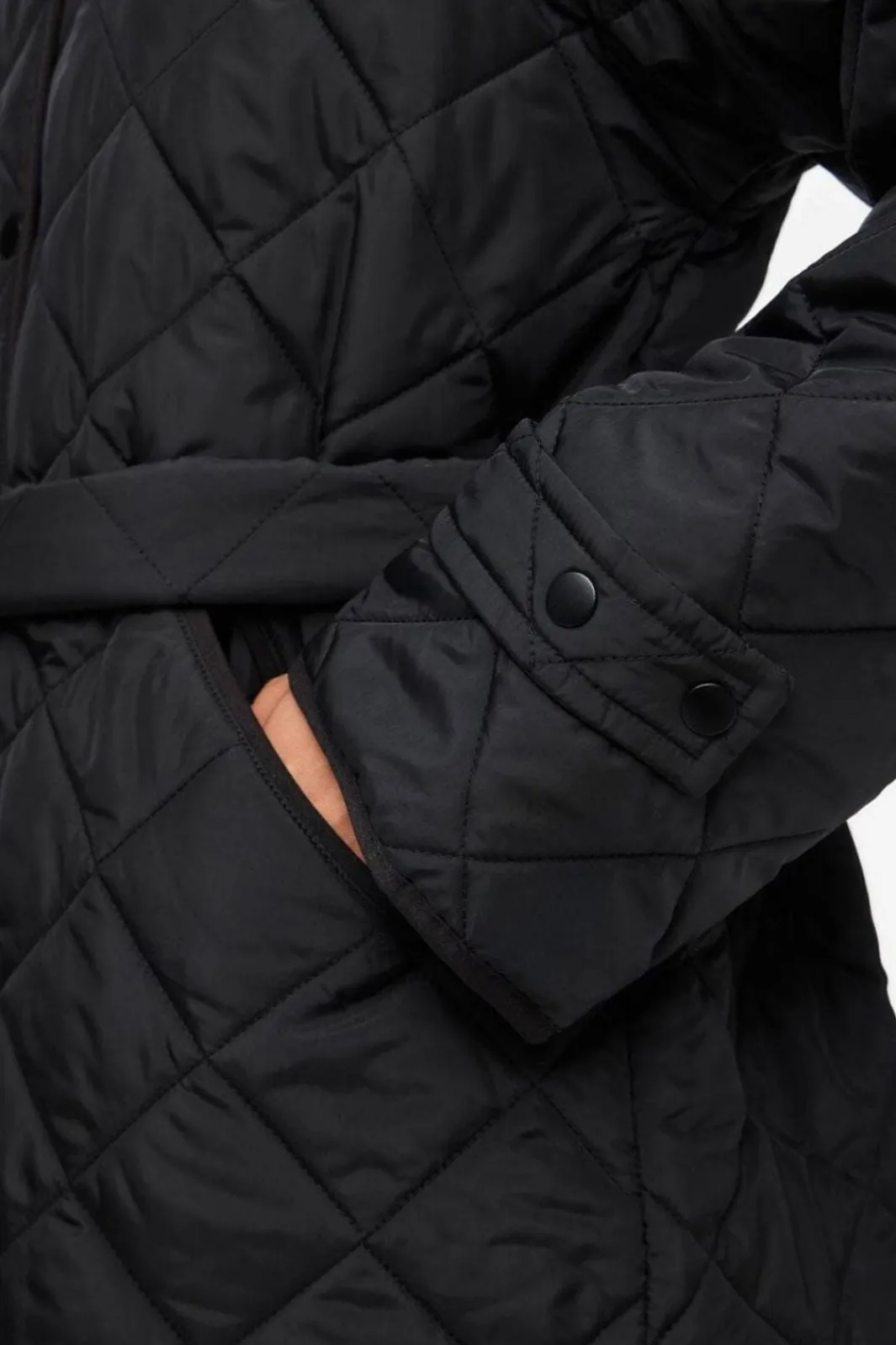 Pieces Overtøj & Jakker<Pcemily Long Quilted Jacket