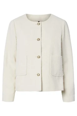 Clearance Pcfabiola Ls Short Jacket 17160521 Overtøj & Jakker
