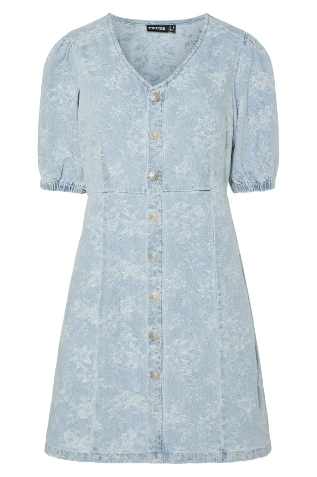 Pcfeline Ss Denim Dress Ammevenligt Tøj|Kjoler