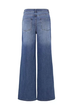 Discount Pcfemma Wide Denim Jeans Fsy Sæt 🛍️|Bukser, Jeans & Leggings