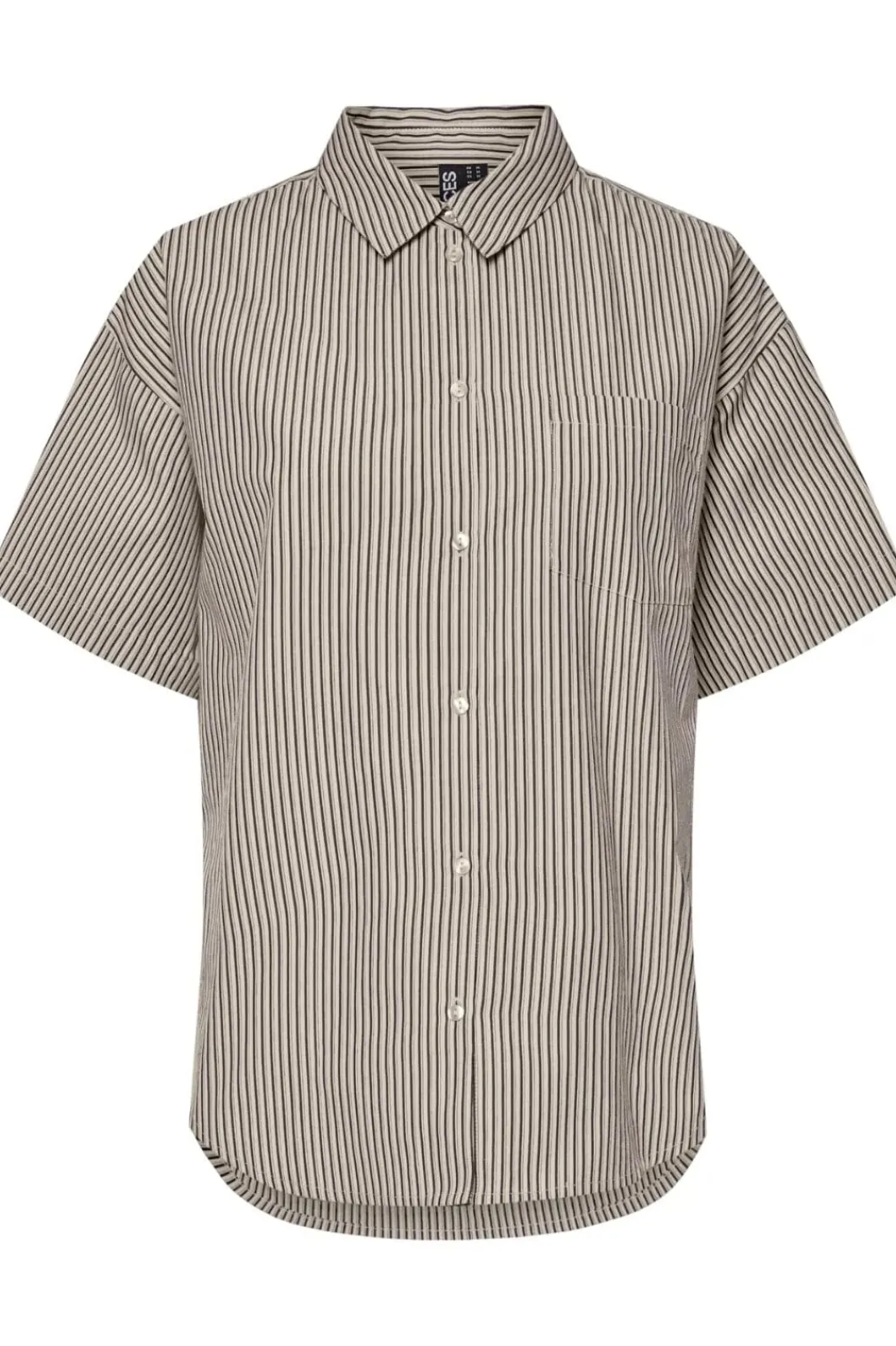 Best Pcfemme Ss Loose Shirt Bluser & Skjorter|Ammevenligt Tøj