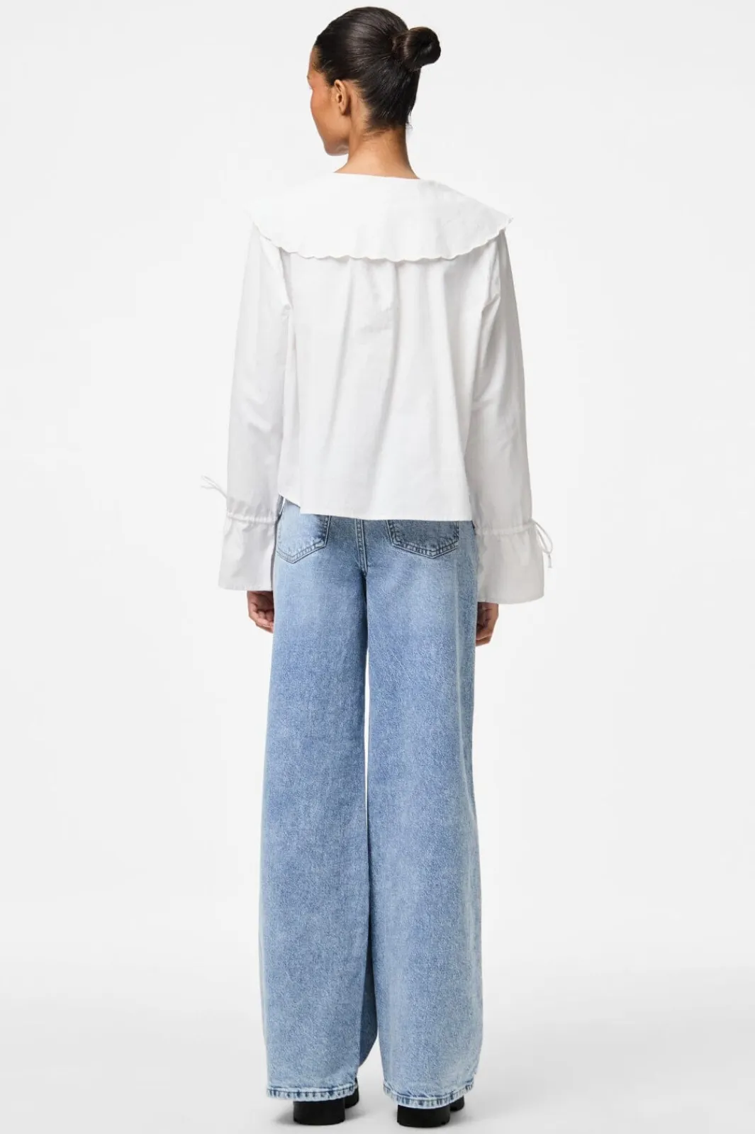 Pieces Bluser & Skjorter|Ammevenligt Tøj<Pcfetina Ls Collar Shirt Fsy
