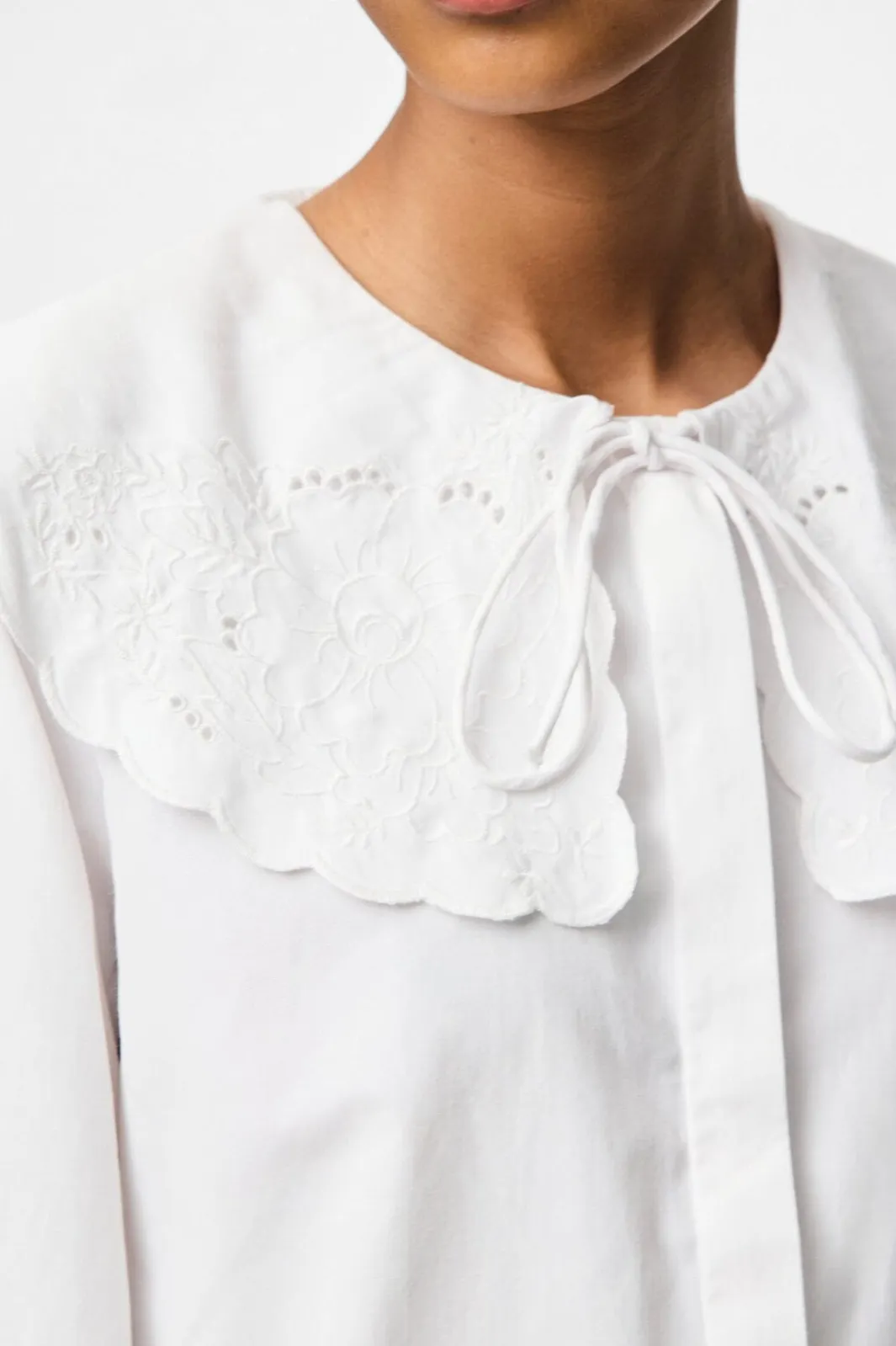Pieces Bluser & Skjorter|Ammevenligt Tøj<Pcfetina Ls Collar Shirt Fsy
