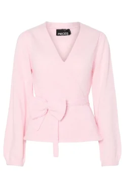 New Pcfleur Ls V-Neck Knit Cardigan Fsy Cardigans|Ammevenligt Tøj