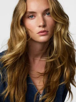 Pieces Bluser & Skjorter|Ammevenligt Tøj<Pcflora Ls Denim Shirt