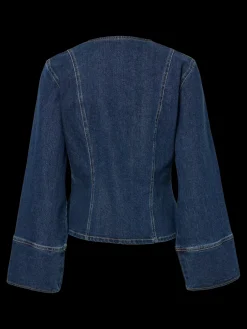 Pieces Bluser & Skjorter|Ammevenligt Tøj<Pcflora Ls Denim Shirt