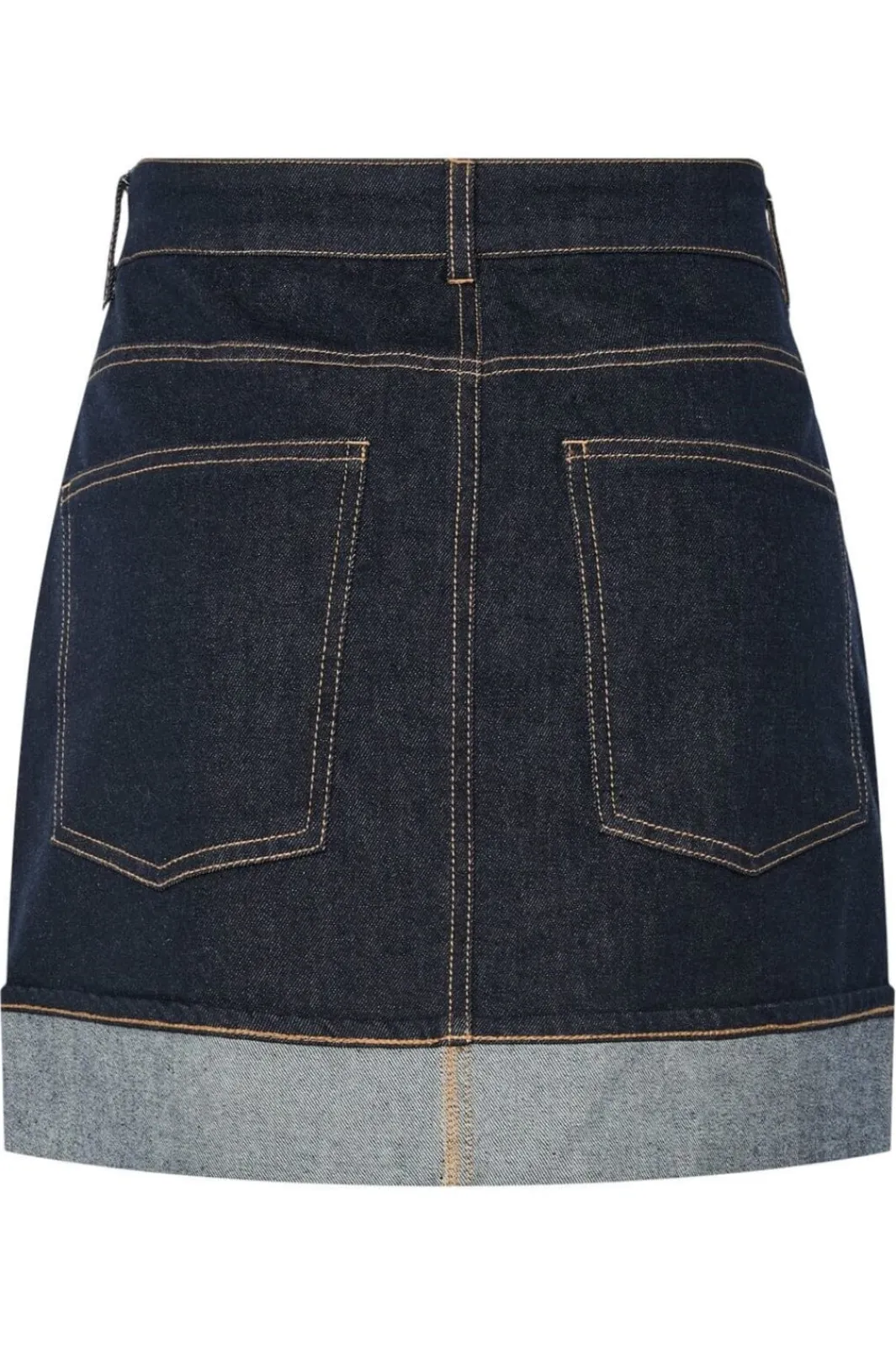 Hot Pcfranna Short Denim Skirt Fsy Nederdele