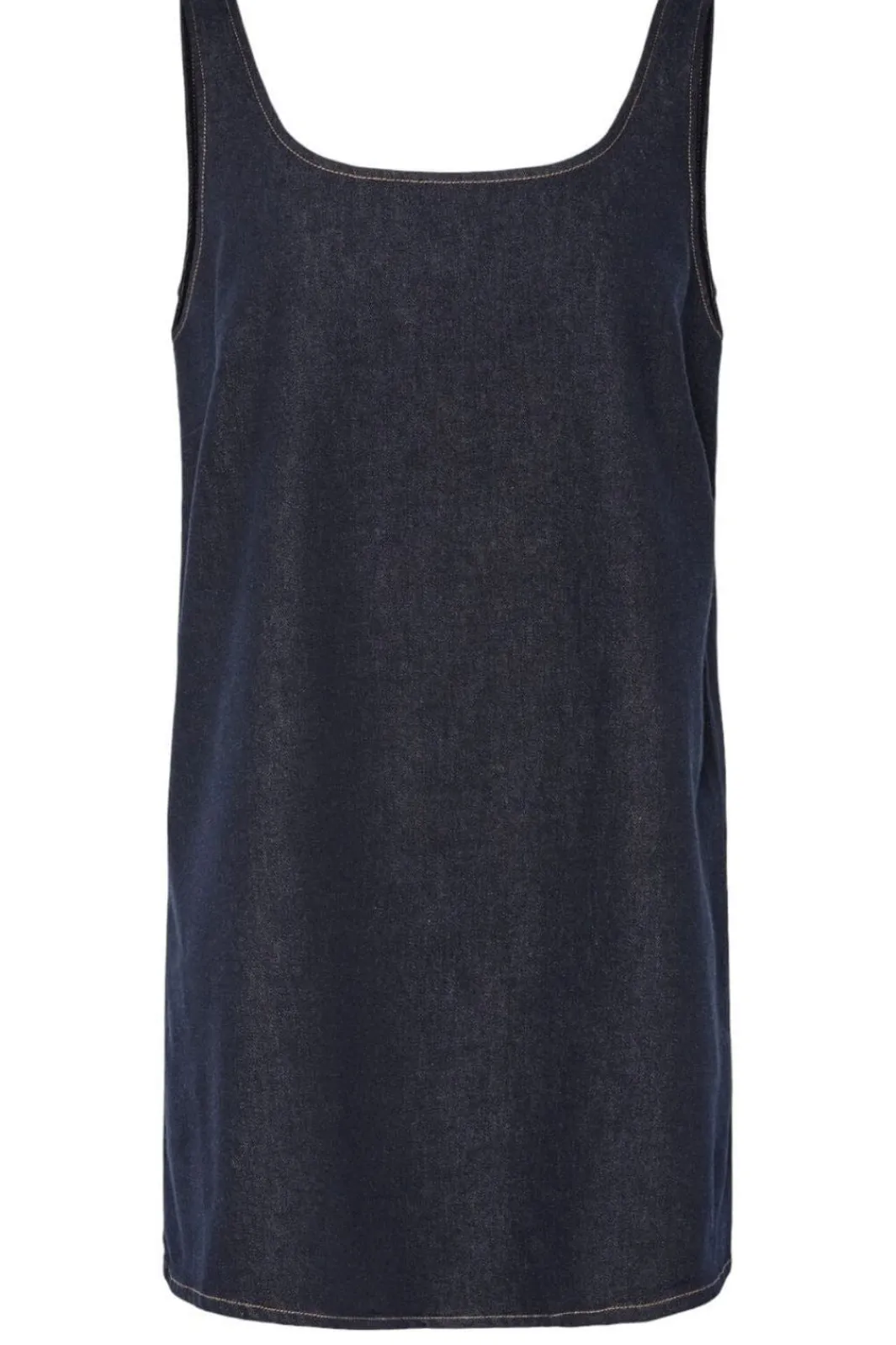Pieces Kjoler<Pcfranna Sl Denim Spencer Dress Fsy