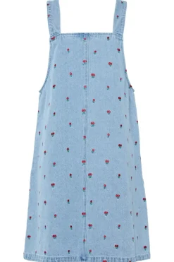 Hot Pcfreia Sl Denim Spencer Dress Fsy Kjoler