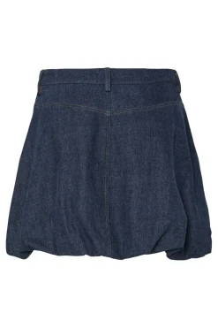New Pcjabia Short Balloon Denim Skirt 17160754 Nederdele