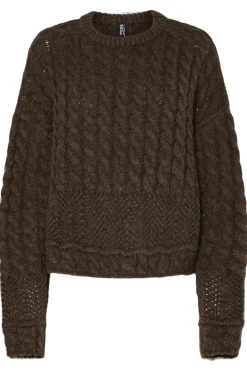 Hot Pcjacinthe Ls O-Neck Knit Mpa Bluser & Skjorter|Strik