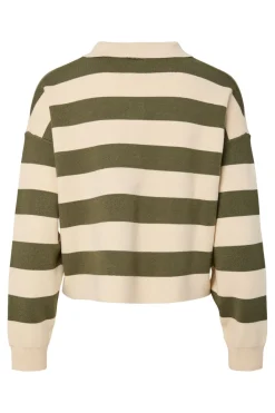 Outlet Pcjassy Ls Short Polo Knit Bluser & Skjorter