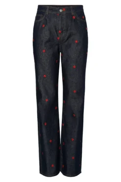 New Pcjava Straight Jeans Bukser, Jeans & Leggings