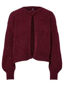 Pieces Cardigans<Pcjelena Ls O-Neck Knit Cardigan