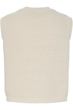 Pieces Veste|Ammevenligt Tøj<Pcjena Sl O-Neck Knit Vest