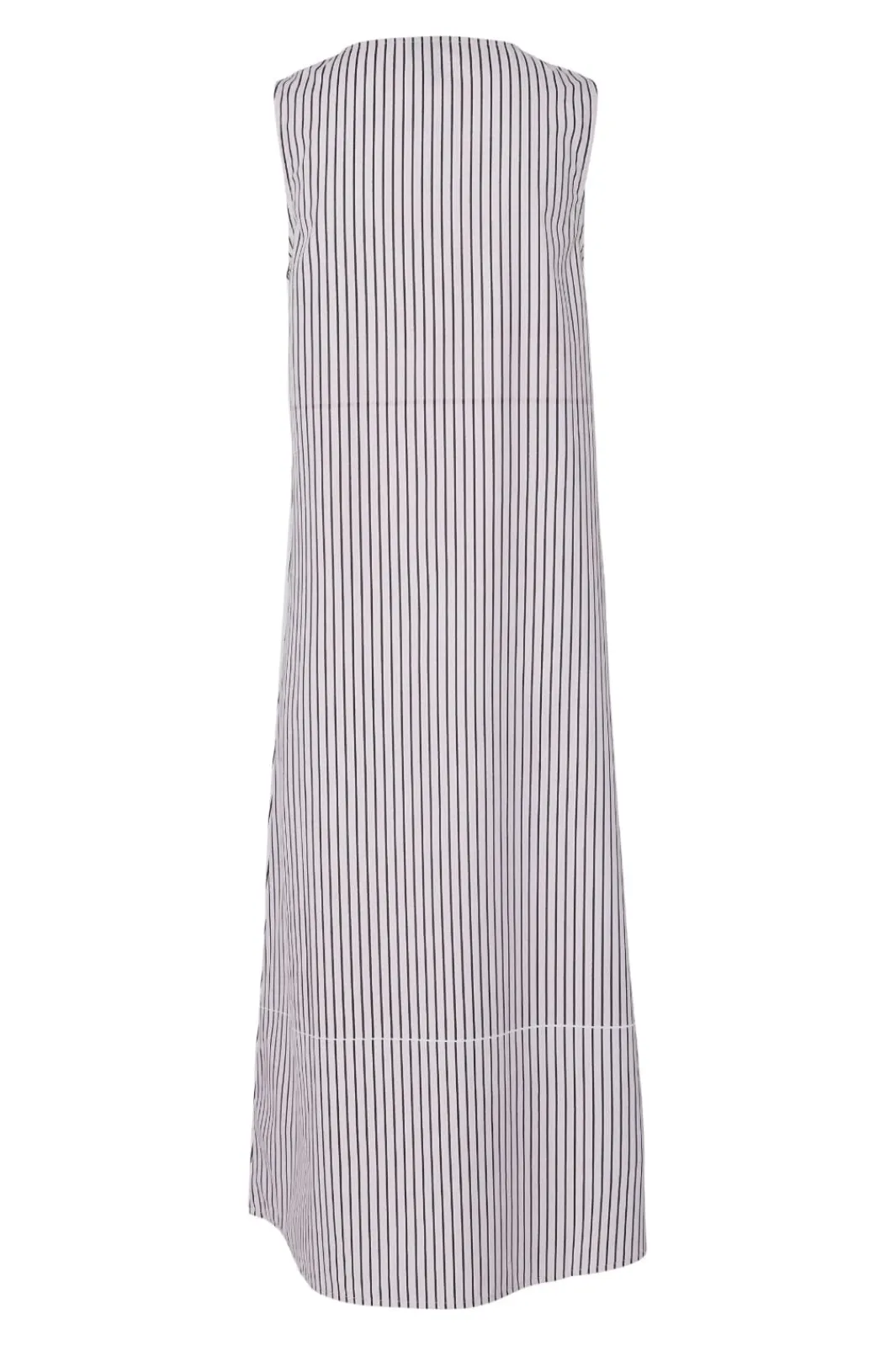 Pieces Kjoler<Pcjenna Sl Midi Rev. Tie Dress
