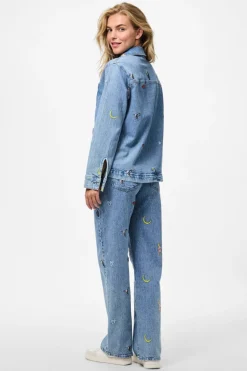 Pcjidi Ls Denim Shacket Mpa Sæt 🛍️|Overtøj & Jakker