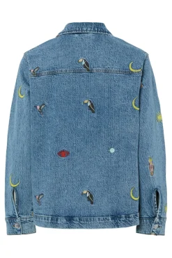 Pcjidi Ls Denim Shacket Mpa Sæt 🛍️|Overtøj & Jakker