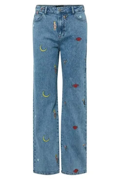 Pieces Sæt 🛍️|Bukser, Jeans & Leggings<Pcjidi Straight Jeans Mpa