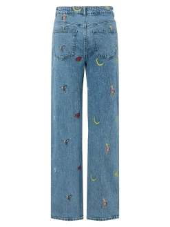 Pieces Sæt 🛍️|Bukser, Jeans & Leggings<Pcjidi Straight Jeans Mpa