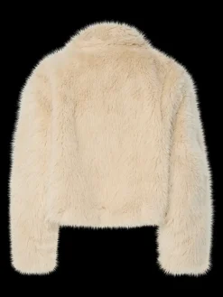 Pieces Overtøj & Jakker<Pcjilla Short Fluffy Jacket