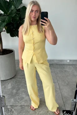 New Pcjoline Wide Pant Bukser, Jeans & Leggings