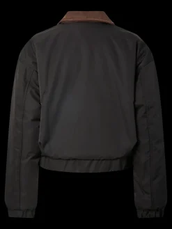 Clearance Pcjorma Short Padded Bomber Jacket Overtøj & Jakker