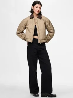 Pieces Overtøj & Jakker<Pcjorma Short Padded Bomber Jacket
