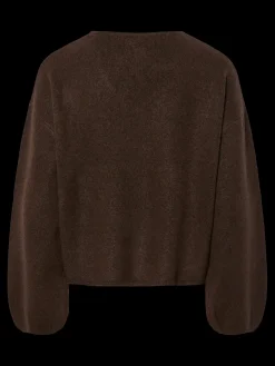 Pieces Cardigans<Pcjunna Ls V-Neck Knit Cardigan