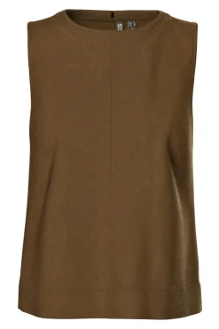 Discount Pcjuno Sl O-Neck Top Fsy T-Shirts & Toppe