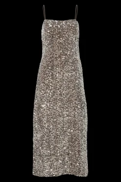 Pieces Kjoler<Pckam Sl Ankle Slip Dress