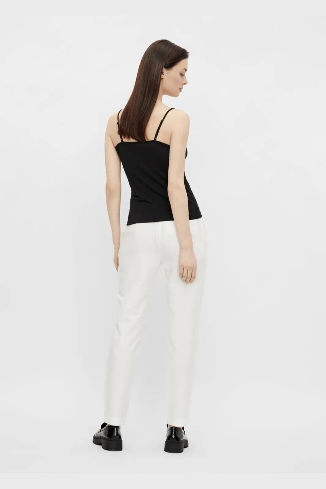 Pckate Lace Singlet T-Shirts & Toppe