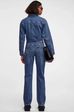 Pieces Bukser, Jeans & Leggings<Pckelly Straight Jeans Mb402