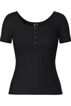 Pieces T-Shirts & Toppe<PcKitte SS Top